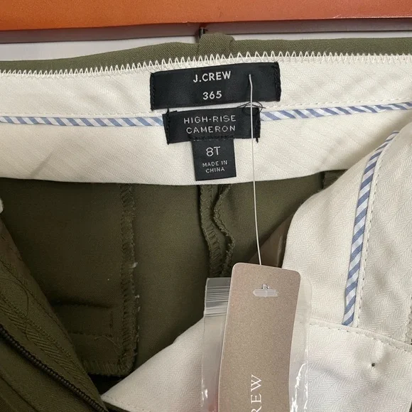 J.Crew Women’s Olive Green Dress Pants - Picture 4 of 5